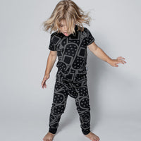 NUNUNU Black Bandaid Loungewear