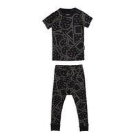 NUNUNU Black Bandaid Loungewear