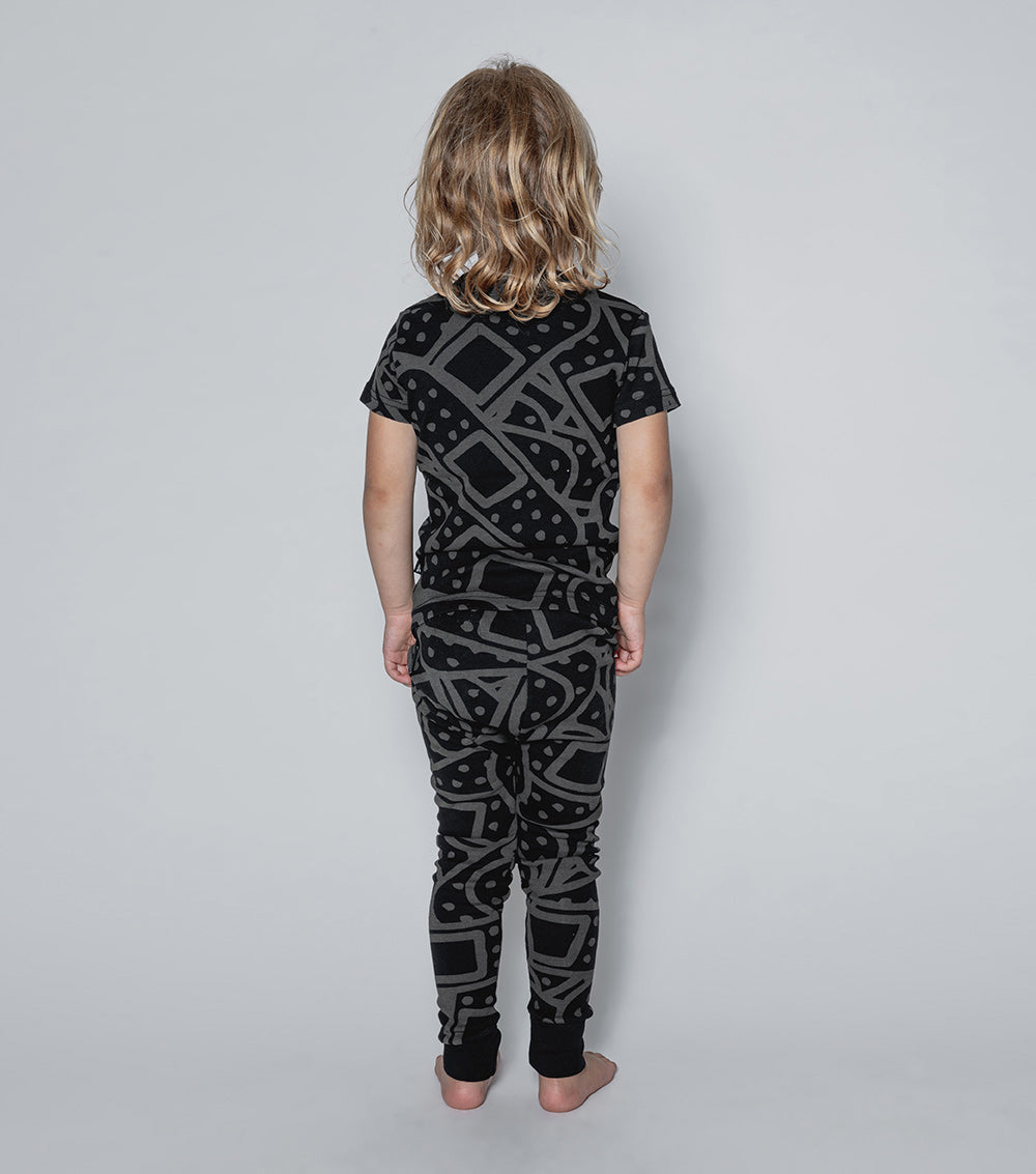 NUNUNU Black Bandaid Loungewear