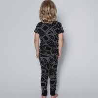 NUNUNU Black Bandaid Loungewear