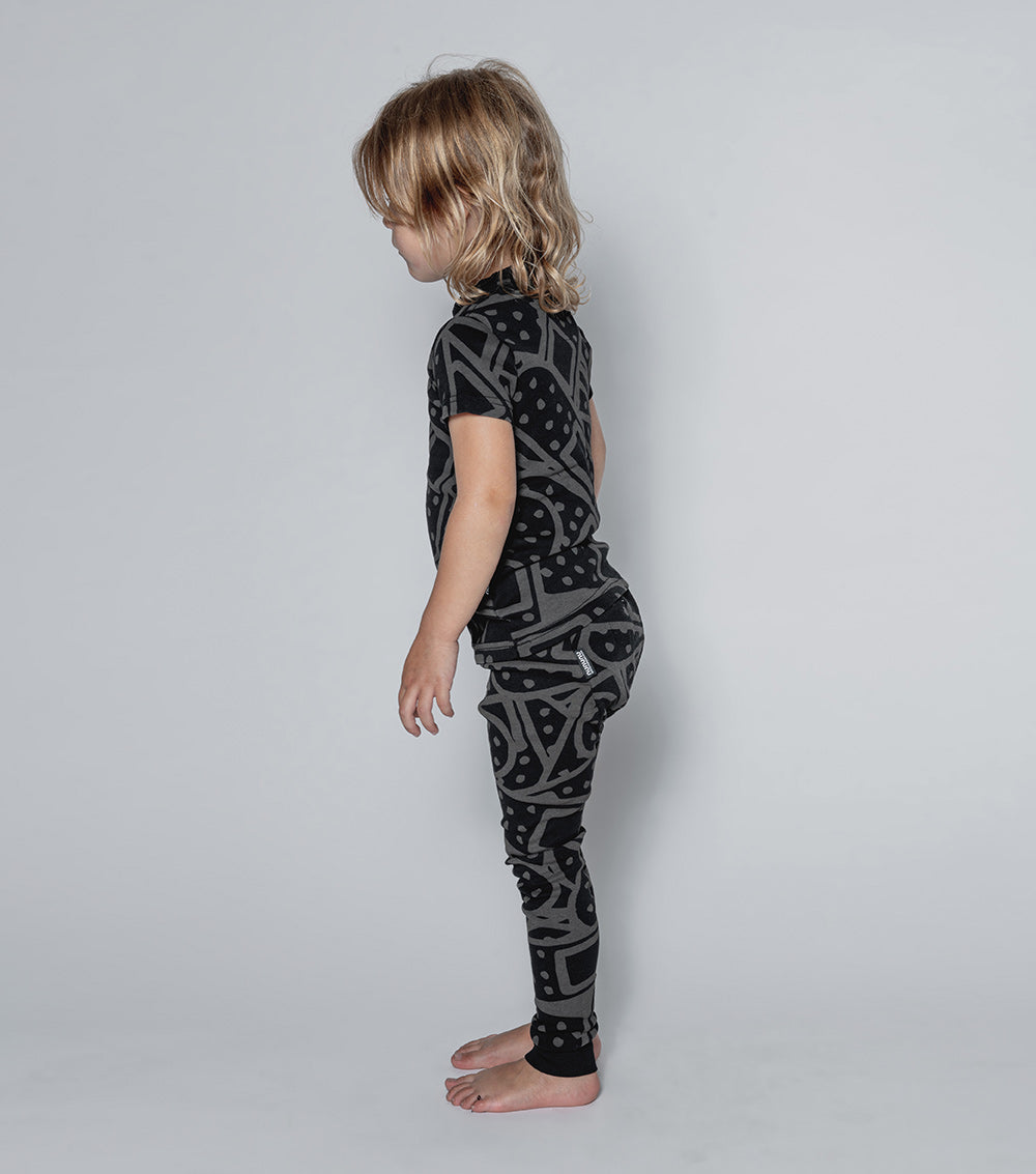 NUNUNU Black Bandaid Loungewear