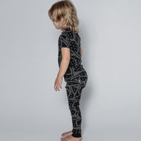 NUNUNU Black Bandaid Loungewear