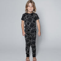 NUNUNU Black Bandaid Loungewear