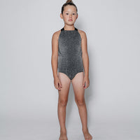 NUNUNU Sprinkle Silver Sporty Swimsuit