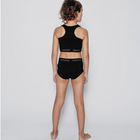 NUNUNU Black Sporty Bikini
