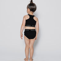 NUNUNU Black Sporty Bikini