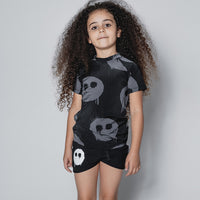 NUNUNU Black Melting Mask Swimshorts