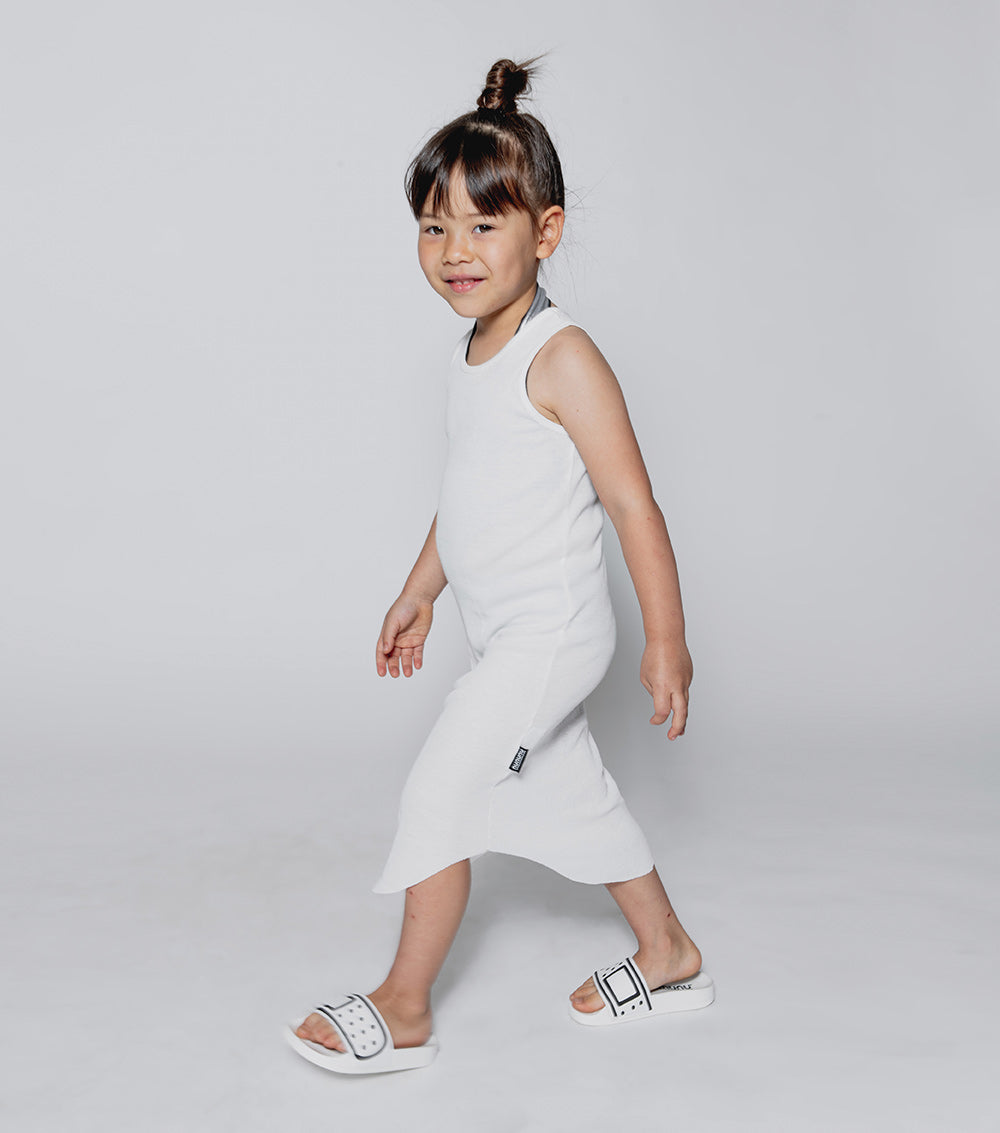 NUNUNU White Nununu Tank Dress