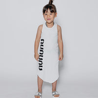 NUNUNU White Nununu Tank Dress