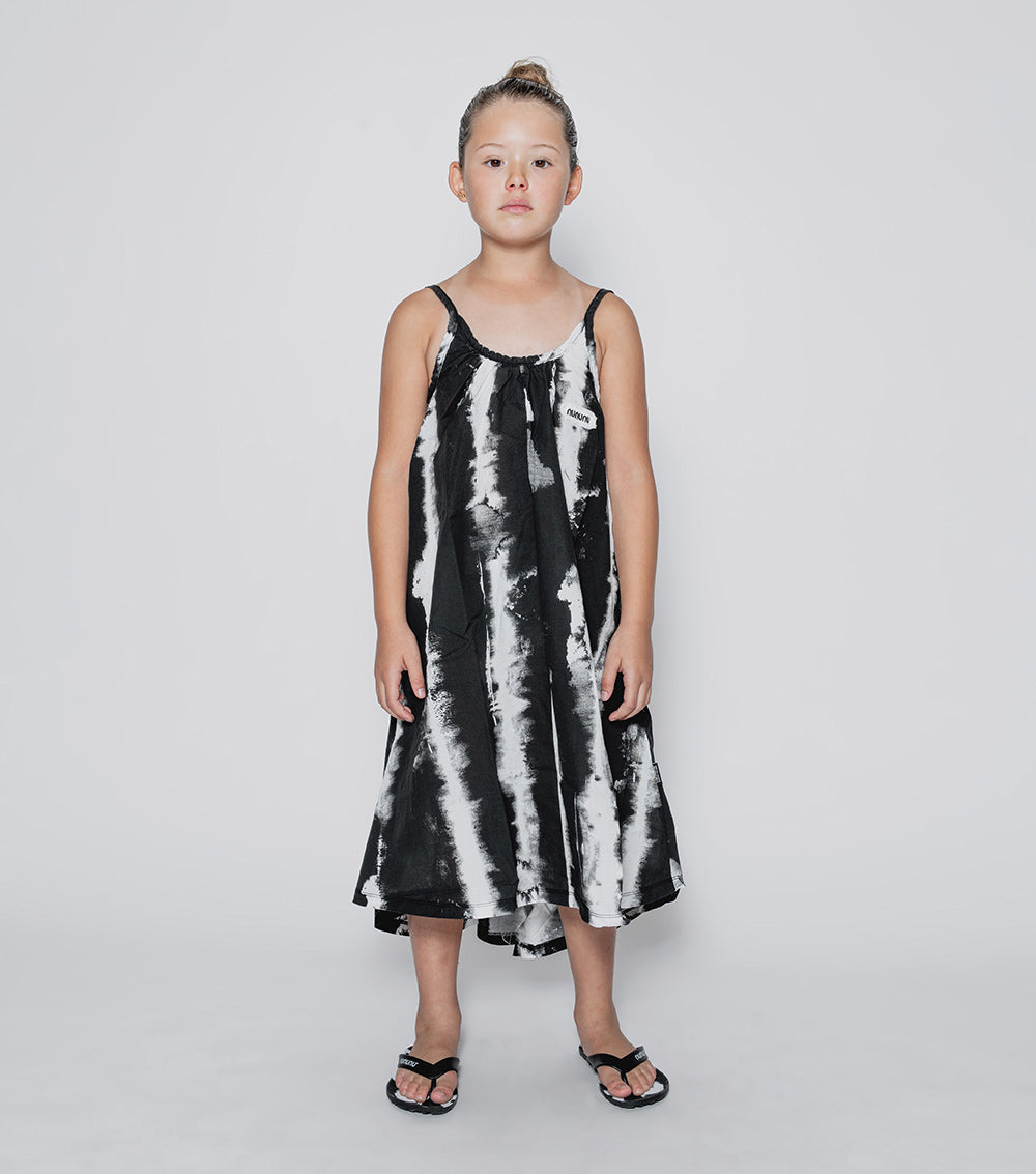 NUNUNU Tie Dye Tye Dye Sun Dress