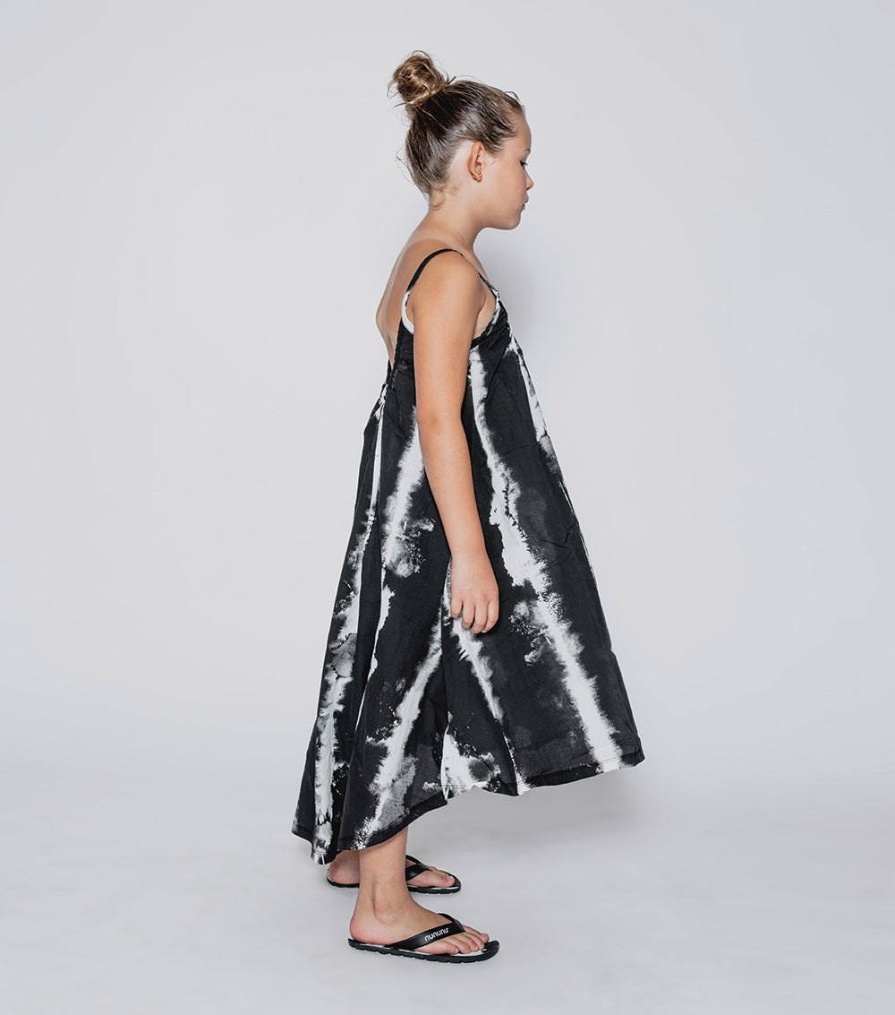 NUNUNU Tie Dye Tye Dye Sun Dress