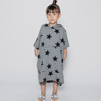NUNUNU Dusty Hthr Grey Star Beach Cover