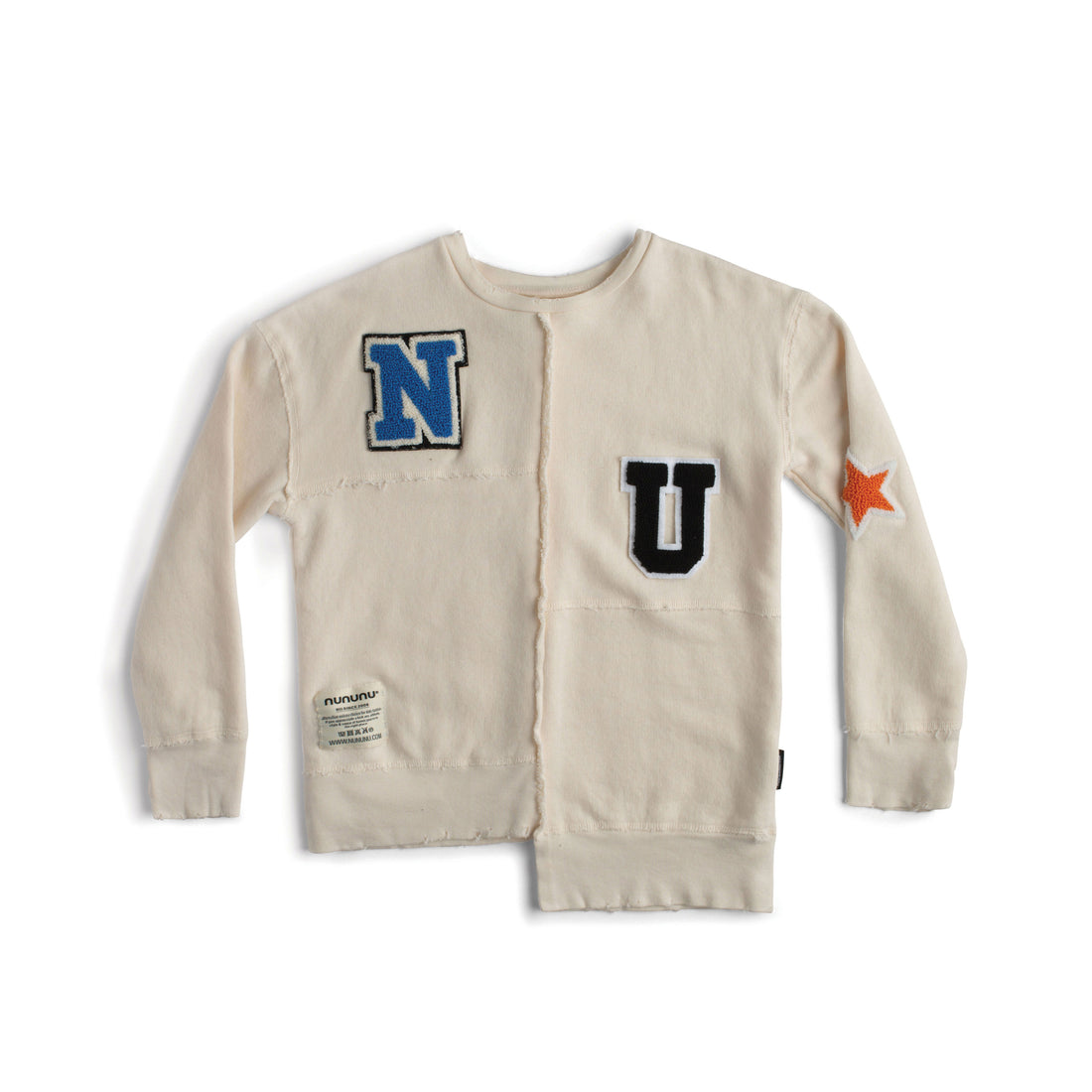 NUNUNU Natural Unbalanced Nu Sweatshirt