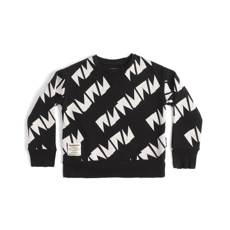 NUNUNU Black Nununu Sweatshirt