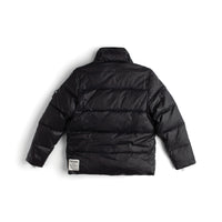 NUNUNU Black Biker Down Jacket