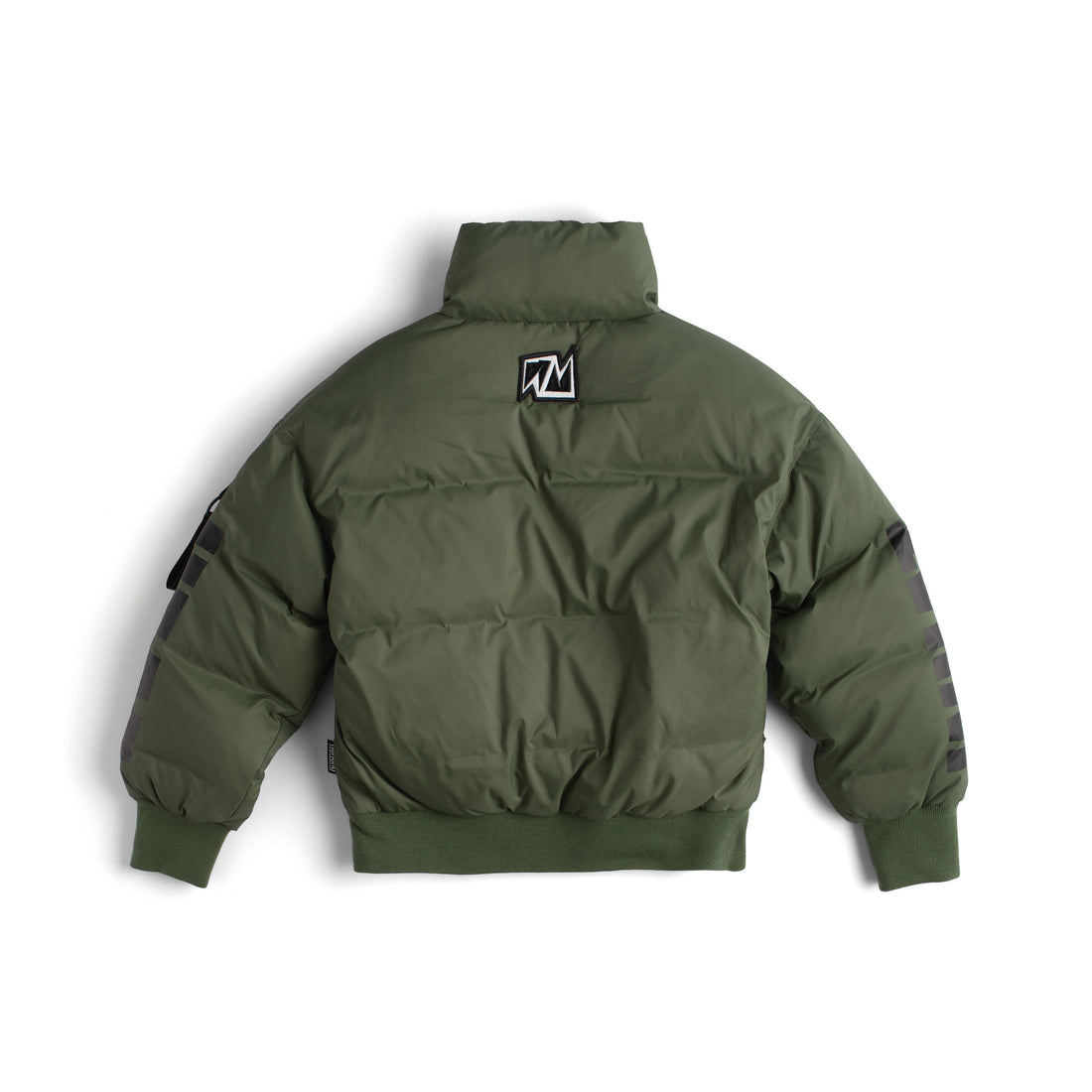 NUNUNU Olive Military Down Jacket