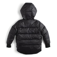 NUNUNU Black Reversable Sherpa Down Jacket