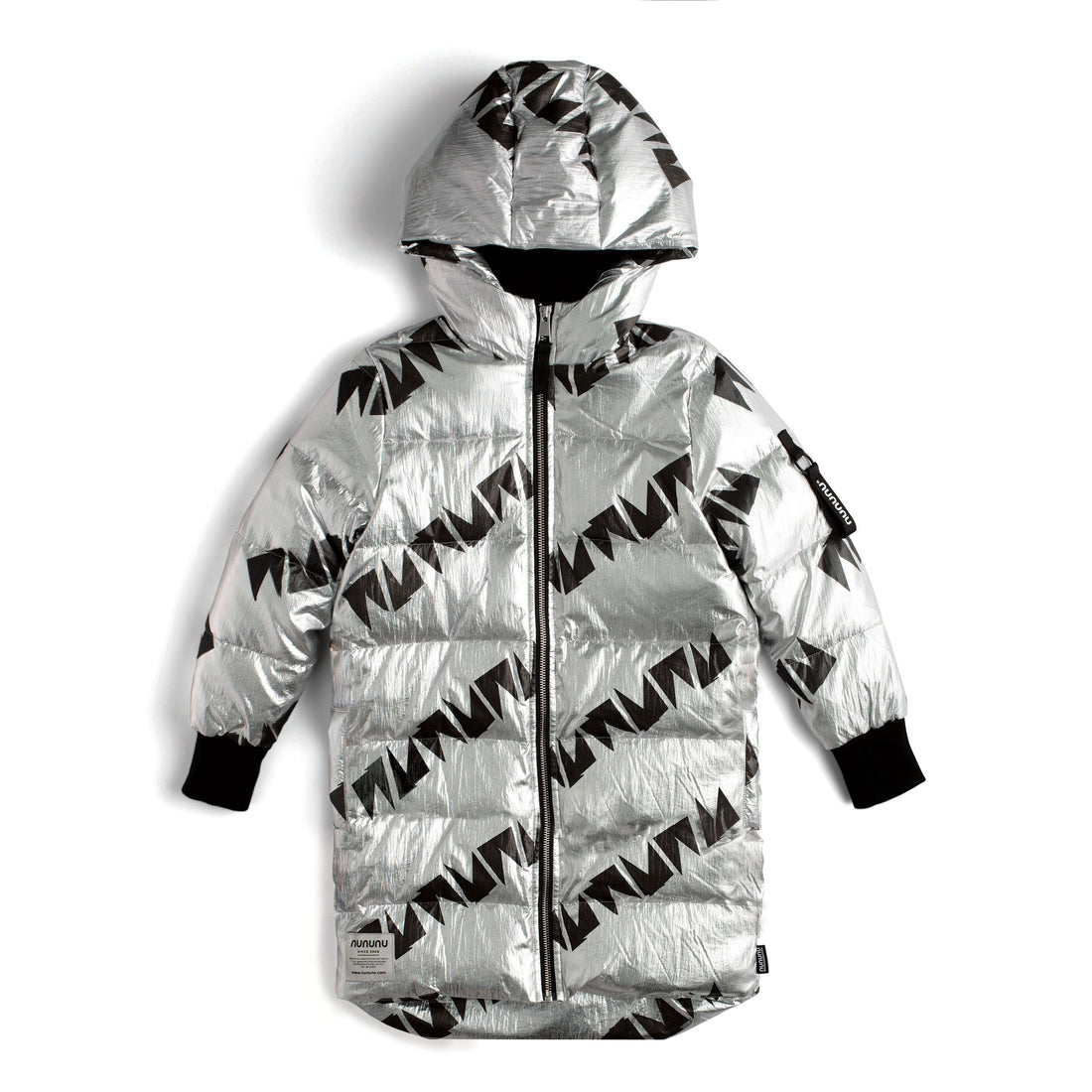 NUNUNU Silver Nununu Down Coat