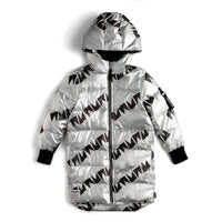 NUNUNU Silver Nununu Down Coat