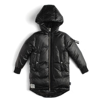 NUNUNU Black Extra Heavy Down Parka Coat
