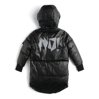 NUNUNU Black Extra Heavy Down Parka Coat