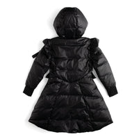NUNUNU Black Fancy Dance Down Coat