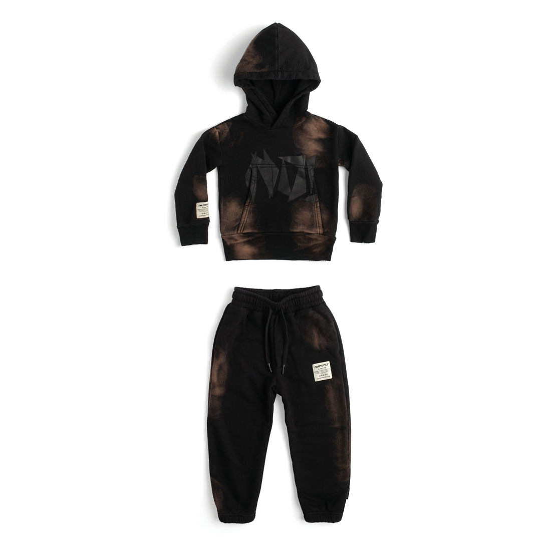 NUNUNU Black Bleached Set