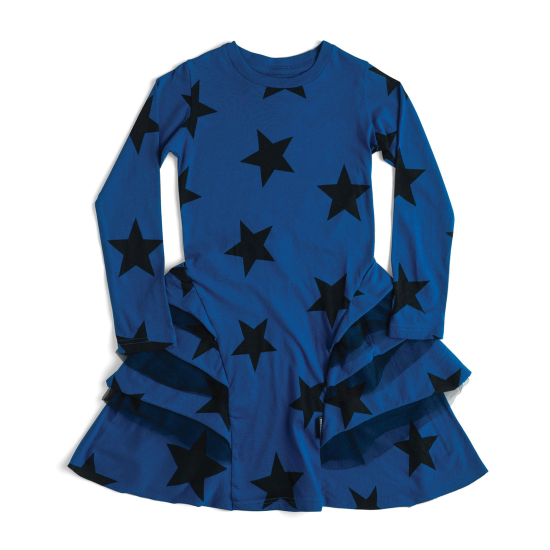 NUNUNU Blue Star Layered Dress