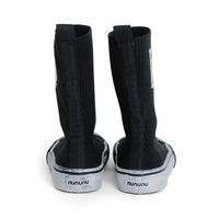 NUNUNU Black Extra High Sock Sneaker