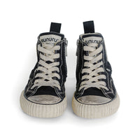NUNUNU Black High Tops .