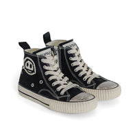 NUNUNU Black High Tops .