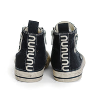 NUNUNU Black High Tops .