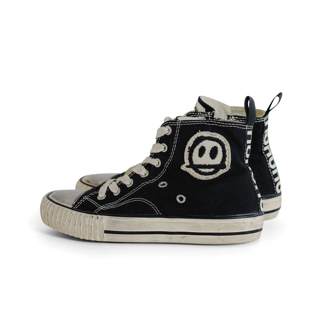 NUNUNU Black High Tops .