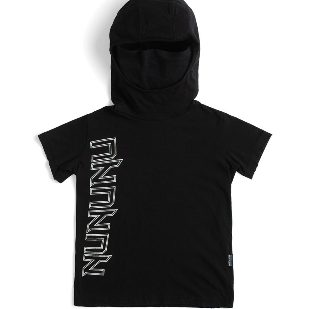 NUNUNU Black Nununu Ninja Shirt