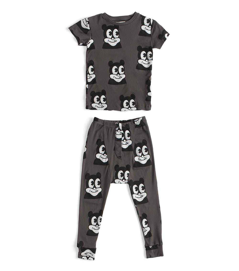 NUNUNU Dyed Graphite Mr Dopey Lounge Set