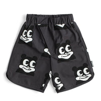 NUNUNU Black Mr Dopey Surf Shorts