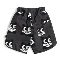 NUNUNU Black Mr Dopey Surf Shorts