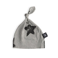 NUNUNU Heather Grey Faded Star Hat