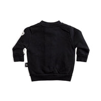 NUNUNU Black Melting Masks Cardigan