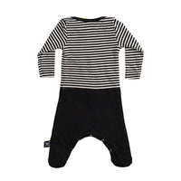NUNUNU Stripe Combo Stripe Overall
