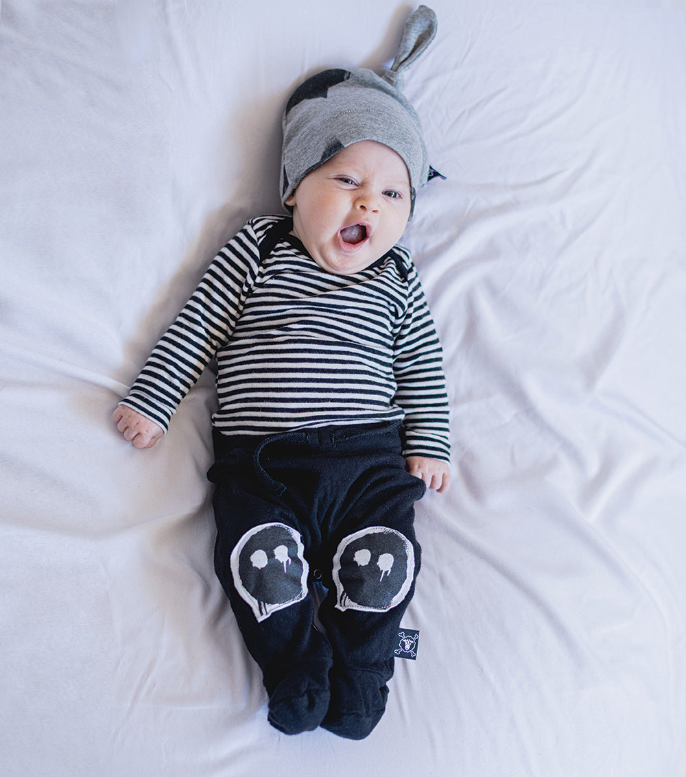 NUNUNU Stripe Combo Stripe Overall