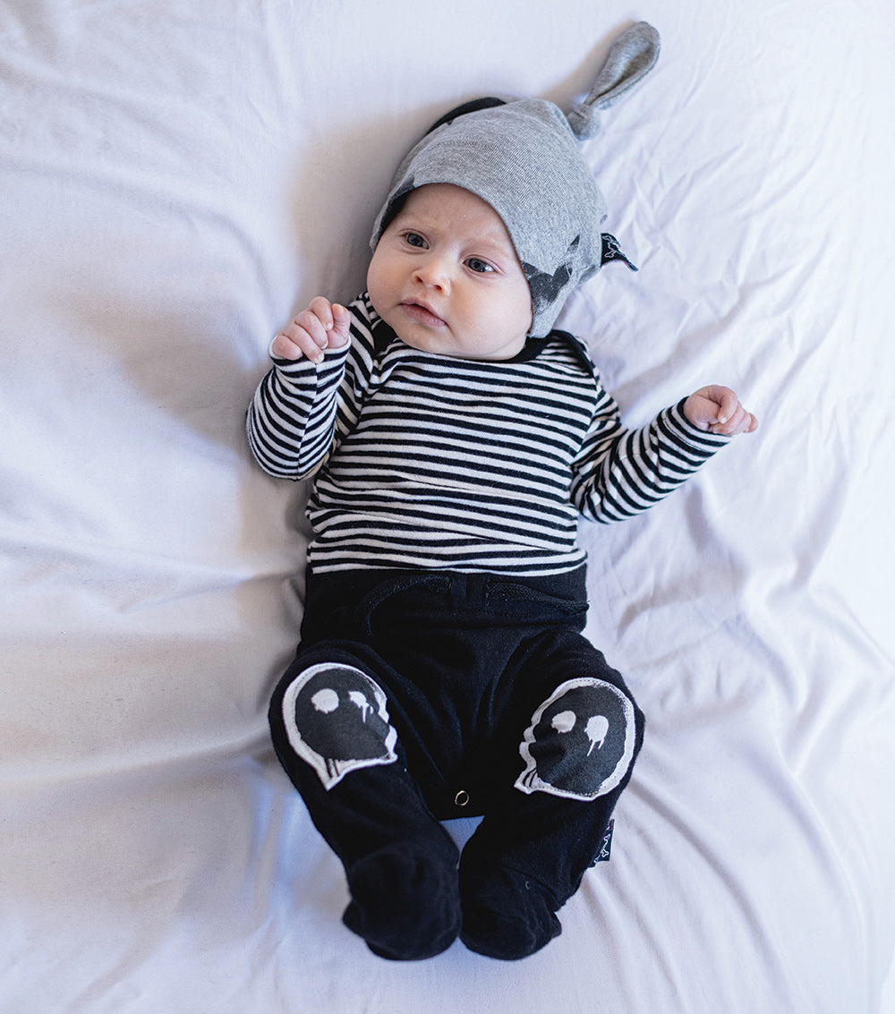 NUNUNU Stripe Combo Stripe Overall