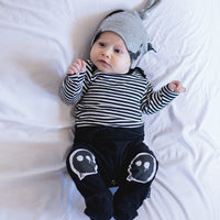 NUNUNU Stripe Combo Stripe Overall