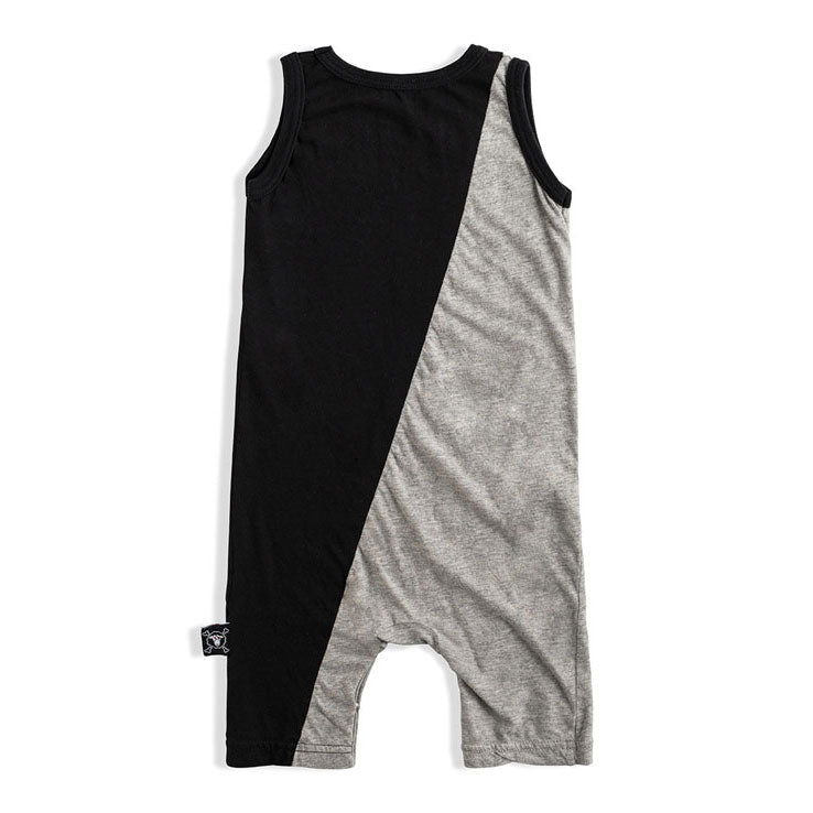 NUNUNU Black/Hthr Grey H.M. Tank Overall