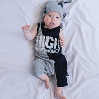 NUNUNU Black/Hthr Grey H.M. Tank Overall