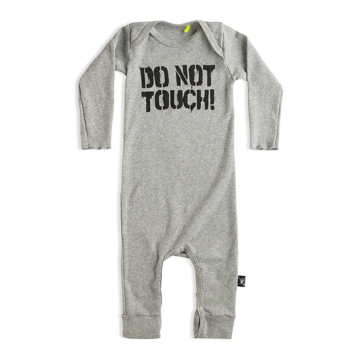 NUNUNU Heather Grey D.N.T. Overall