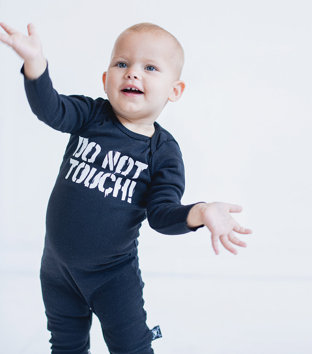 NUNUNU Black D.N.T. Overall
