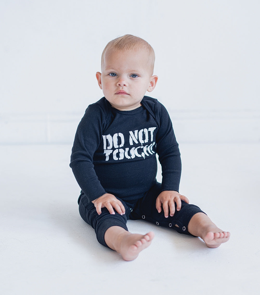 NUNUNU Black D.N.T. Overall