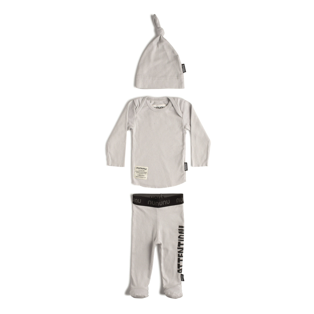 NUNUNU Ice Grey Total Nununu Set