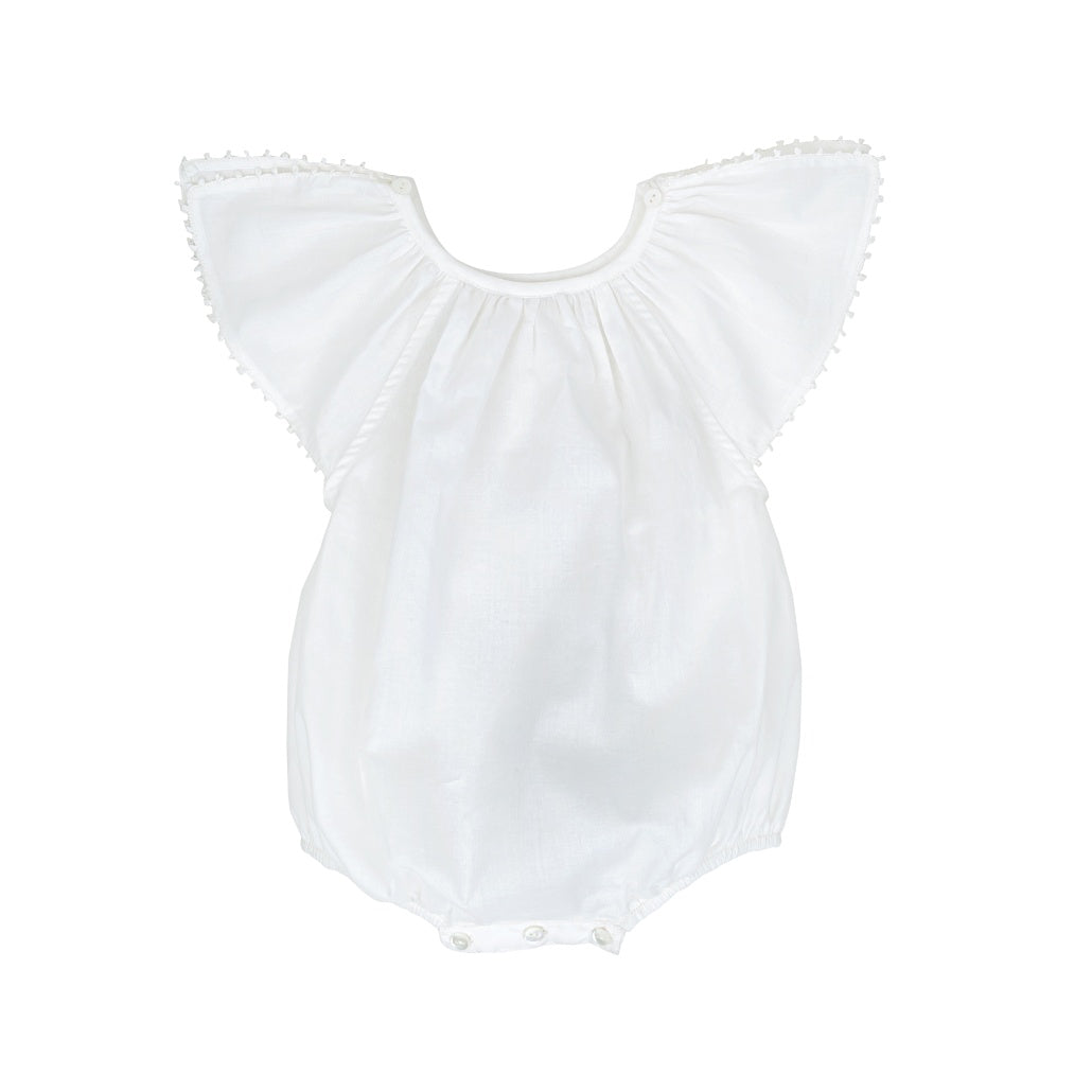 Keti Keta White Carmenista Romper